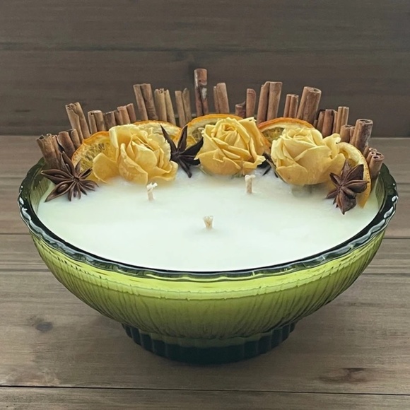 Pumpkin Spice Candle - Soy Wax Candle - Holiday Candle - Toxic Free Candle - Picture 5 of 6